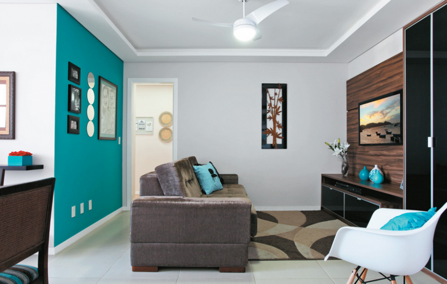 Cores na decoração: Azul