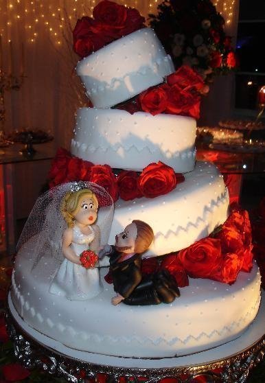 Como escolher bolo de casamento