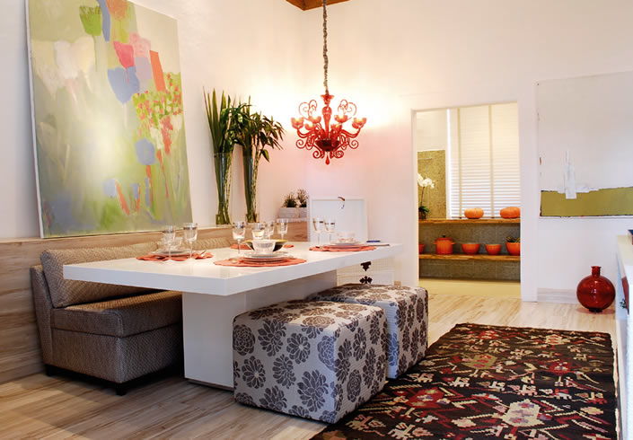 Dicas para decorar uma sala de jantar pequena