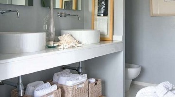 10 ideias para organizar o banheiro