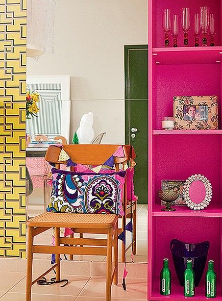 Decorar com móveis coloridos - Dicas e inspirações